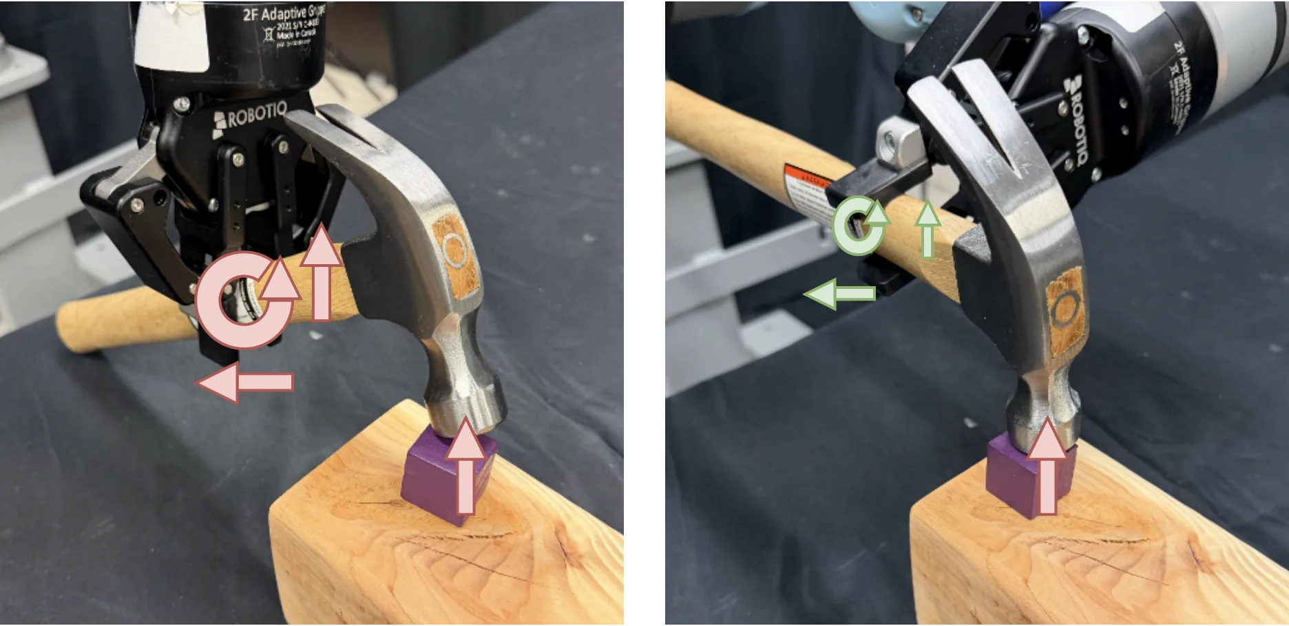 Physics-conditioned grasping project preview